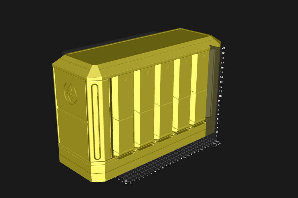 드론 스테이션 3D 모델링